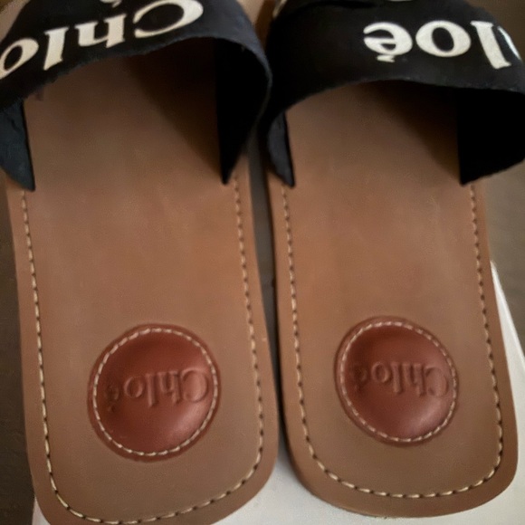 Chloé Woody Slide Sandals - Picture 4 of 9